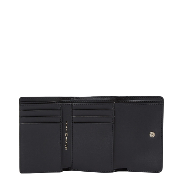 Πορτοφόλι TOMMY HILFIGER TH Logotape Trifold 17477 Μαύρο