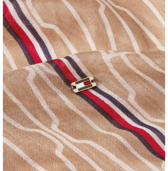 Φουλάρι TOMMY HILFIGER Essential Flag 17490 Μπεζ