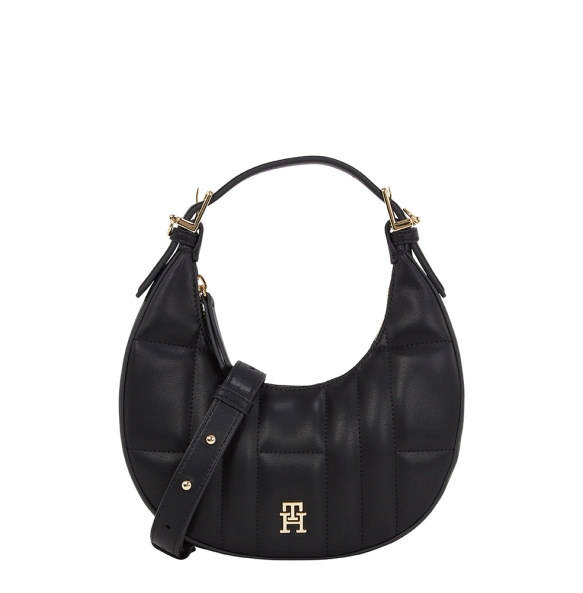 Τσάντα TOMMY HILFIGER TH Feminine Moon 17635 Μαύρο