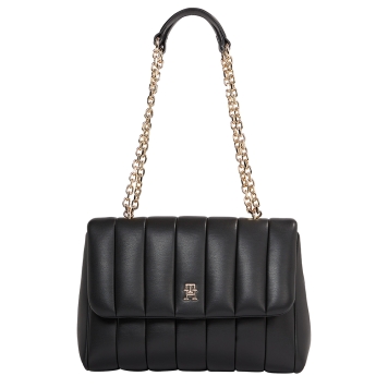 Τσάντα TOMMY HILFIGER TH Grace Medium Crossover 17669 Μαύρο