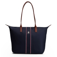 Τσάντα TOMMY HILFIGER TH Popette Monogram Tote 17706 Μπλε