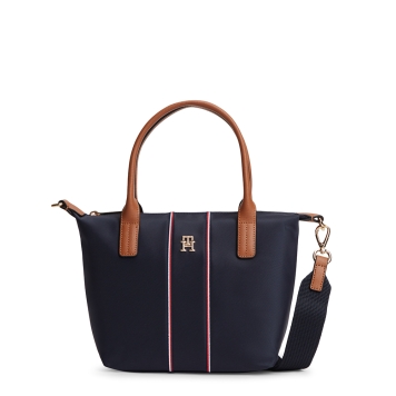 Τσάντα TOMMY HILFIGER Popette Mini Tote 17707 Μπλε