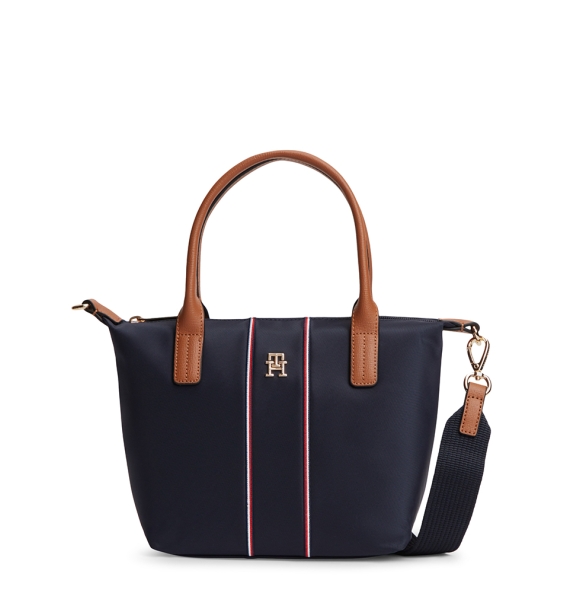 Τσάντα TOMMY HILFIGER Popette Mini Tote 17707 Μπλε