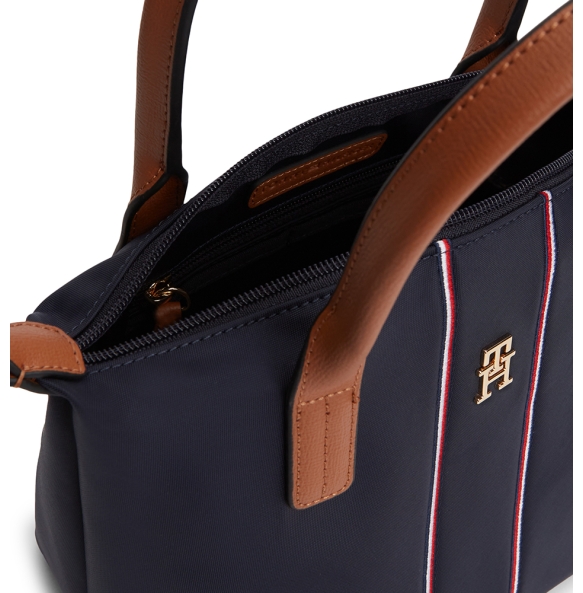 Τσάντα TOMMY HILFIGER Popette Mini Tote 17707 Μπλε