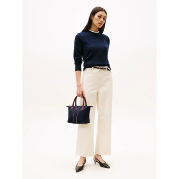 Τσάντα TOMMY HILFIGER Popette Mini Tote 17707 Μπλε