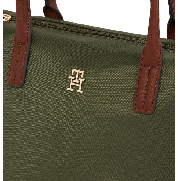 Τσάντα TOMMY HILFIGER Popette Mini Tote 17709 Πράσινο