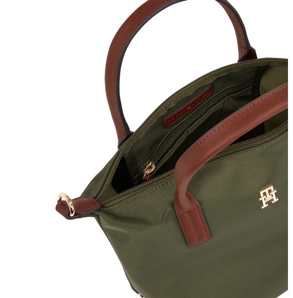 Τσάντα TOMMY HILFIGER Popette Mini Tote 17709 Πράσινο