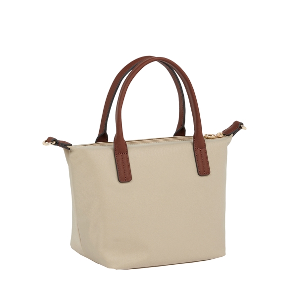 Τσάντα TOMMY HILFIGER Popette Mini Tote 17709 Μπεζ