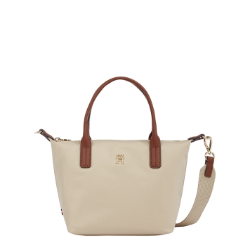 Τσάντα TOMMY HILFIGER Popette Mini Tote 17709 Μπεζ