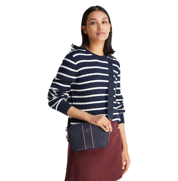 Τσάντα TOMMY HILFIGER  Popette Camera Bag 17710 Μπλε