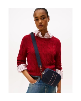 Τσάντα TOMMY HILFIGER  Popette Camera Bag 17710 Μπλε