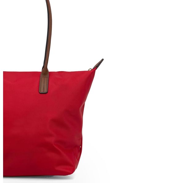 Τσάντα TOMMY HILFIGER TH Popette Monogram Tote 17711 Κόκκινο