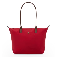 Τσάντα TOMMY HILFIGER TH Popette Monogram Tote 17711 Κόκκινο