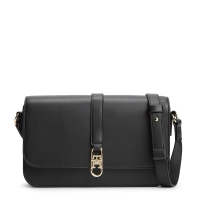 Τσάντα TOMMY HILFIGER TH Libre Flap Crossover 17723 Μαύρο