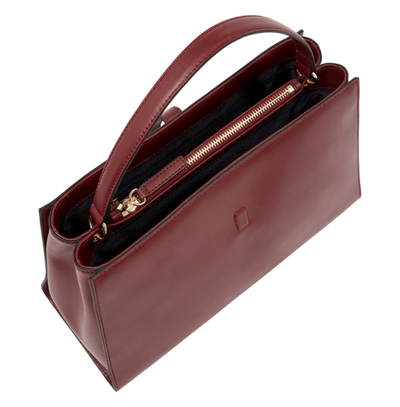 Τσάντα TOMMY HILFIGER TH Libre Satchel Crossbody 17724 Μπορντώ Τσάντα TOMMY HILFIGER TH Libre Satchel Crossbody 17724 Μπορντώ