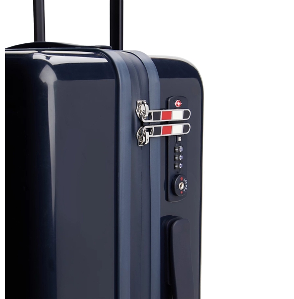 Bαλίτσα καμπίνας TOMMY HILFIGER TH Travel Cabin Case 17829 Μπλε