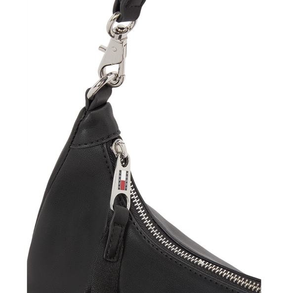Τσάντα TOMMY HILFIGER Bold Script Shoulder Bag 17895 Μαύρο