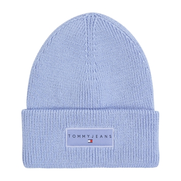 Σκουφάκι TOMMY HILFIGER TH Linear Logo Patch Beanie 17913 Μπλε
