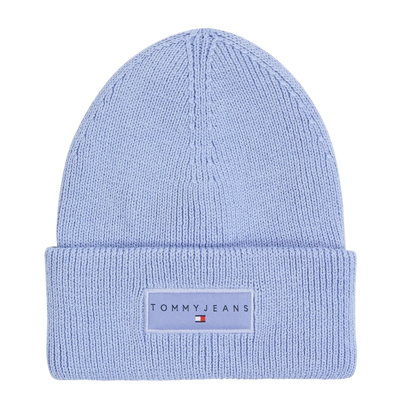 Σκουφάκι TOMMY HILFIGER TH Linear Logo Patch Beanie 17913 Μπλε