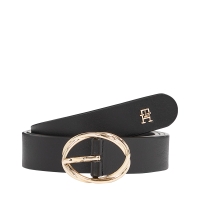 Ζώνη TOMMY HILFIGER TH Chic Twist Buckle 2.5 17932 Μαύρο