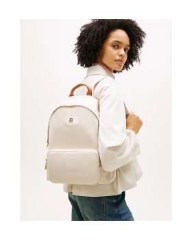 Σακίδιο TOMMY HILFIGER Popette Dome Backpack 17939 Εκρού
