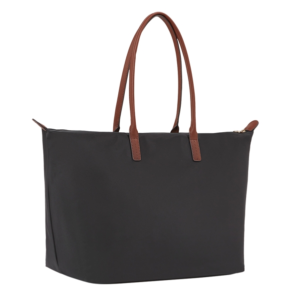 Τσάντα TOMMY HILFIGER TH Popette Maxi Tote 17996 Μαύρο Τσάντα TOMMY HILFIGER TH Popette Maxi Tote 17996 Μαύρο