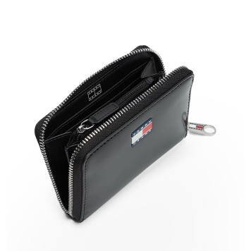 Πορτοφόλι TOMMY HILFIGER Essential Must Med Zip Around 18090 Μαύρο