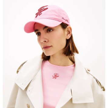 Kαπέλο TOMMY HILFIGER TH Embroidered Baseball Cap 18338 Ροζ