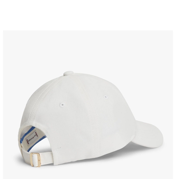 Kαπέλο TOMMY HILFIGER TH Embroidered Baseball Cap 18338 Λευκό Kαπέλο TOMMY HILFIGER TH Embroidered Baseball Cap 18338 Λευκό
