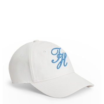 Kαπέλο TOMMY HILFIGER TH Embroidered Baseball Cap 18338 Λευκό