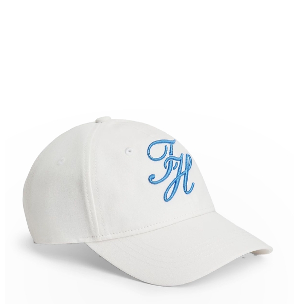 Kαπέλο TOMMY HILFIGER TH Embroidered Baseball Cap 18338 Λευκό Kαπέλο TOMMY HILFIGER TH Embroidered Baseball Cap 18338 Λευκό