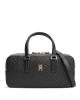 Τσάντα TOMMY HILFIGER TH Daily Crossover Monogram 18415 Μαύρο