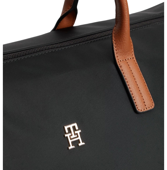 Τσάντα TOMMY HILFIGER TH Popette Weekender 18425 Μαύρο