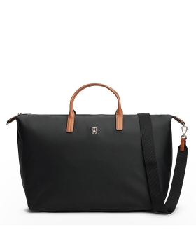 Τσάντα TOMMY HILFIGER TH Popette Weekender 18425 Μαύρο
