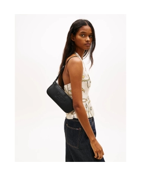 Τσάντα TOMMY HILFIGER TJW Must Shoulder Bag 18449 Μαύρο
