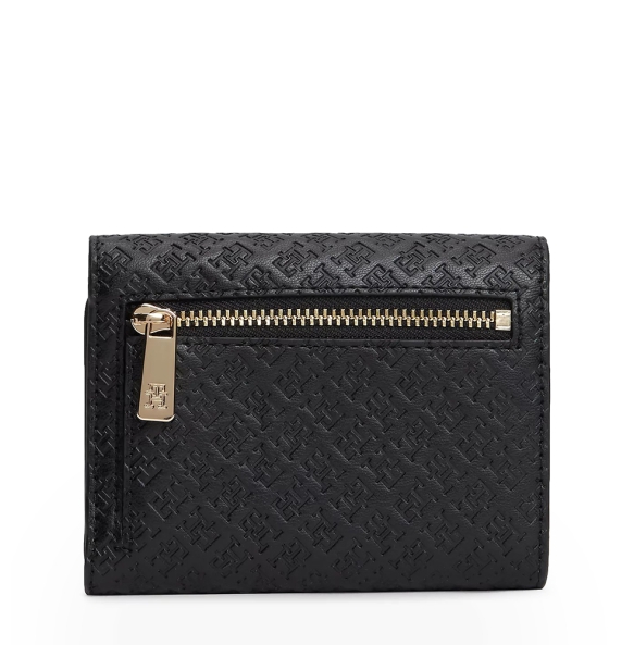 Πορτοφόλι TOMMY HILFIGER TH Icon Trifold Mono18484 Μαύρο