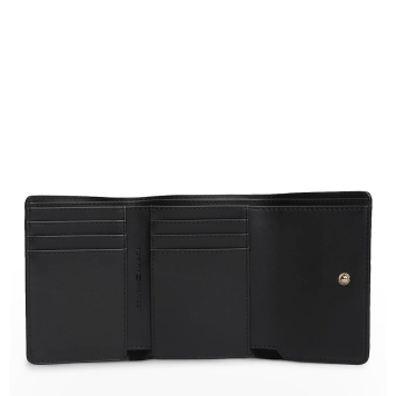 Πορτοφόλι TOMMY HILFIGER TH Icon Trifold Mono18484 Μαύρο