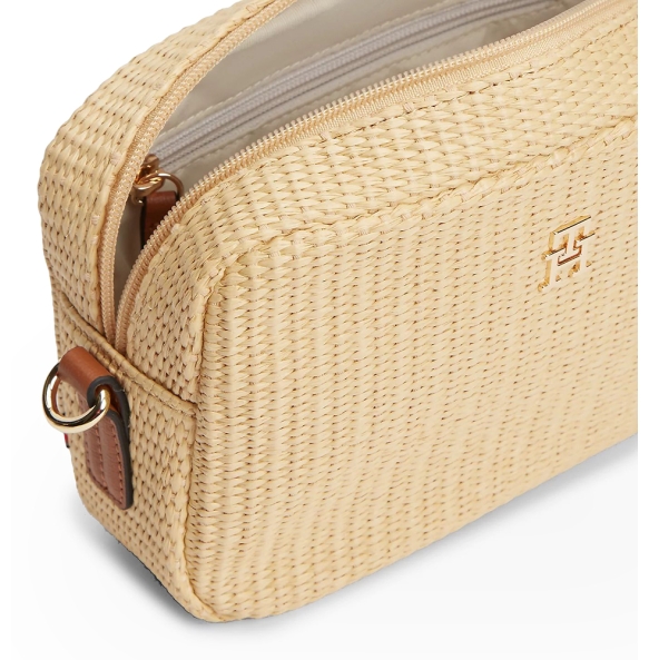 Τσάντα TOMMY HILFIGER Popette Camera Bag 18525 Μπεζ