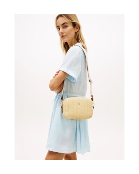 Τσάντα TOMMY HILFIGER Popette Camera Bag 18525 Μπεζ