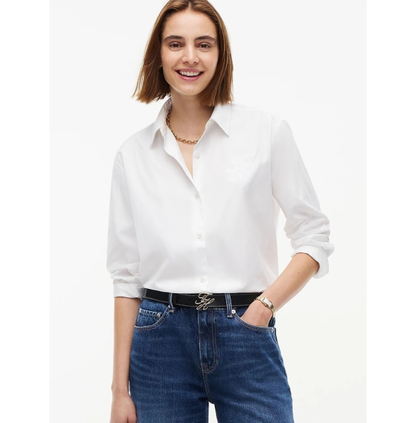 Ζώνη TOMMY HILFIGER TH Script 3.0 18568 Μαύρο