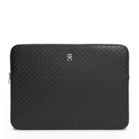 Θήκη Laptop TOMMY HILFIGER TH Icon Sleeve Monogram 18603 Μαύρο