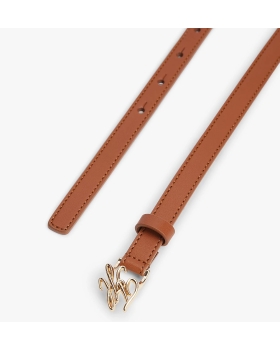 Ζώνη TOMMY HILFIGER TH Script 1.5 18609 Καφέ
