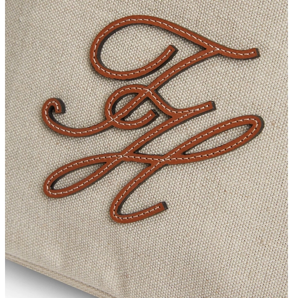 Τσάντα TOMMY HILFIGER TH Summer Canvas Bucket 18631 Μπεζ