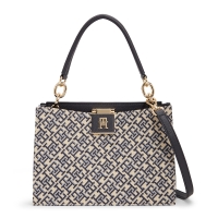 Τσάντα TOMMY HILFIGER ΤΗ Her Medium Satchel 18639 Μπλε