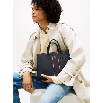 Τσάντα  TOMMY HILFIGER TH Daily Satchel 18644 Μπλε