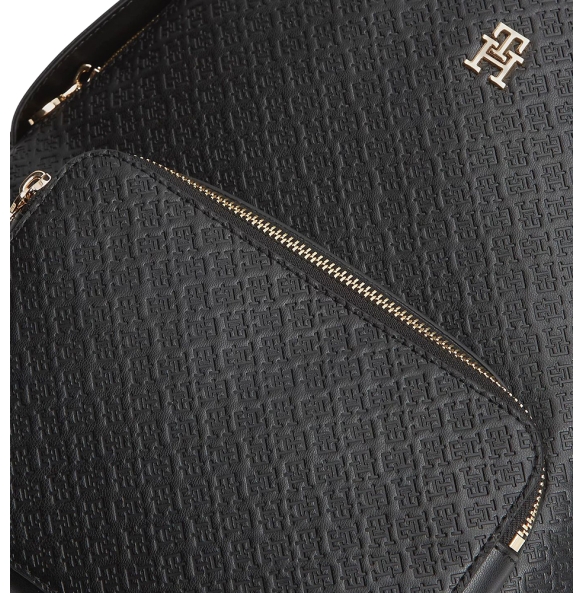 Σακίδιο TOMMY HILFIGER TH Daily Backpack Monogram 18852 Μαύρο