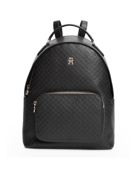 Σακίδιο TOMMY HILFIGER TH Daily Backpack Monogram 18852 Μαύρο