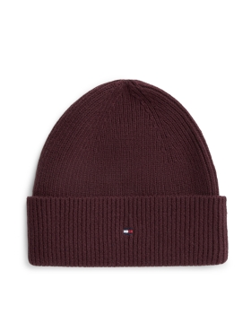 Σκουφάκι TOMMY HILFIGER Flag AW0AW19102 μπορντό