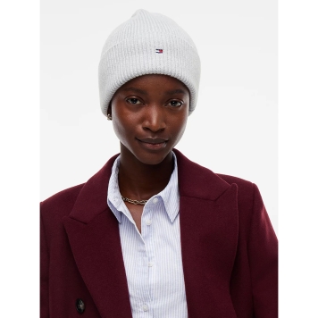 Σκουφάκι TOMMY HILFIGER Flag AW0AW19102 Γκρι