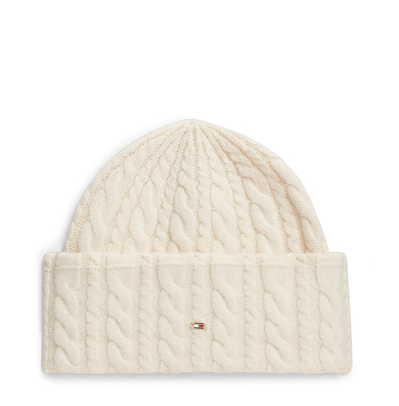 Σκουφάκι TOMMY HILFIGER Flag AW0AW19111 λευκο